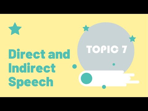 7.Direct and Indirect Speech  | Strategic Learning