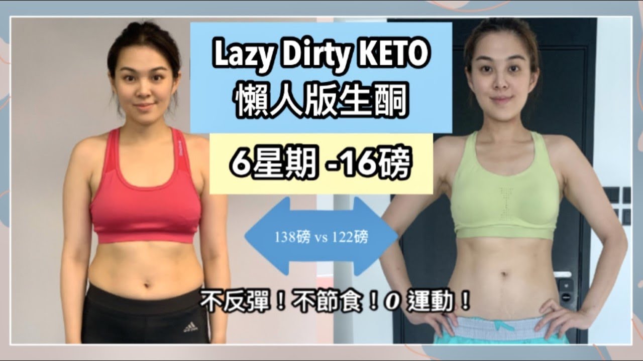 「減肥」Ep.1 懶人版生酮 lazy dirty keto | 六星期減16磅 | 減醣減脂 | 新手必入 | 不節食 不反彈 0運動 (中文字幕） | 梁麗翹Nicole Leung